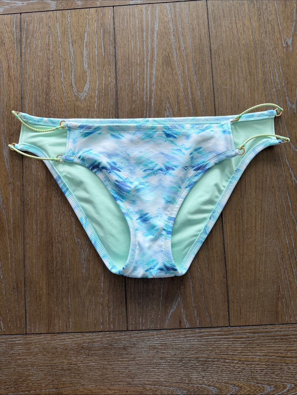 Women’s Mint & Multi-Blue Swim Bottom